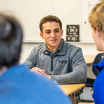 Students in class. Links to Beneficiary Designations